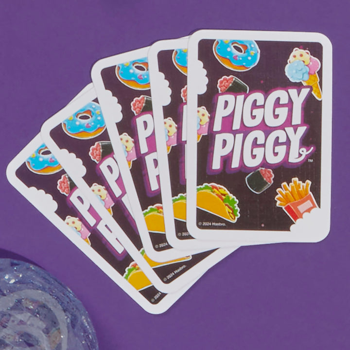 Piggy Piggy Card Game | Fun Family Games for Kids, Teens, and Adults | Ages 7 and Up | 2 to 6 Players I 20 Mins. Average | Quick-Playing Travel Games