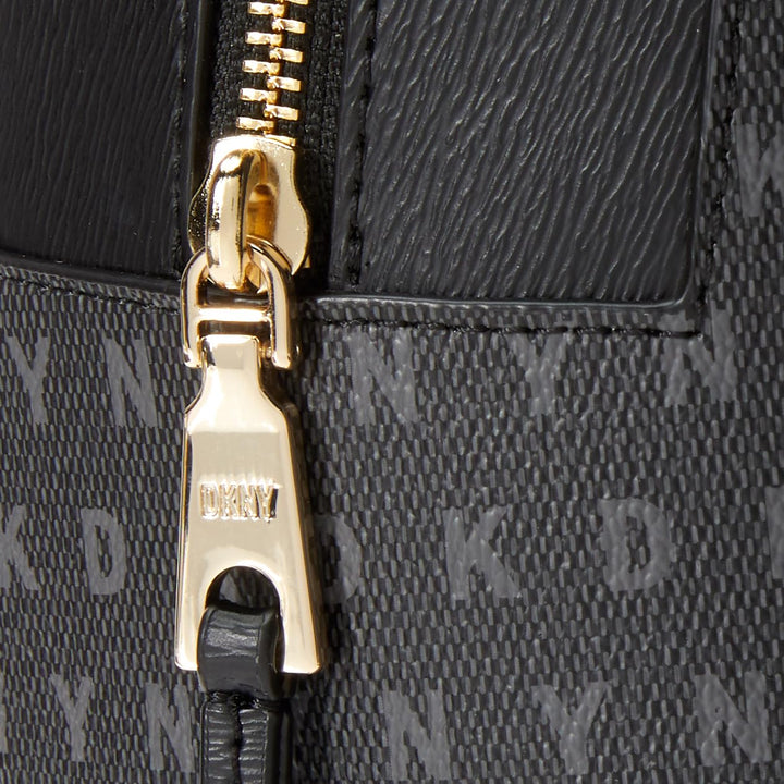 DKNY CHELSEA BACKPACK, BK LOGO-BK Large