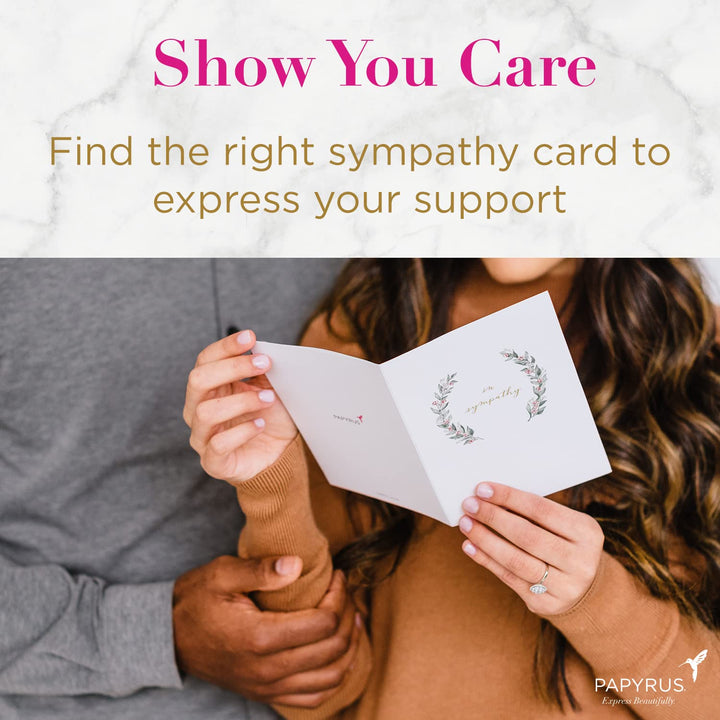 Papyrus Sympathy Card (Comfort and Support) Comfort and Support