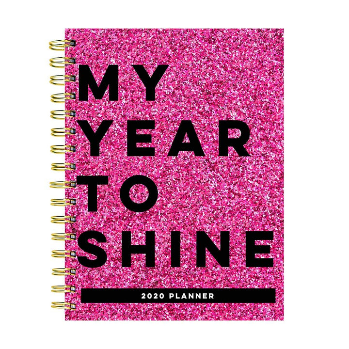 2020 My Year to Shine Medium Weekly Monthly Planner