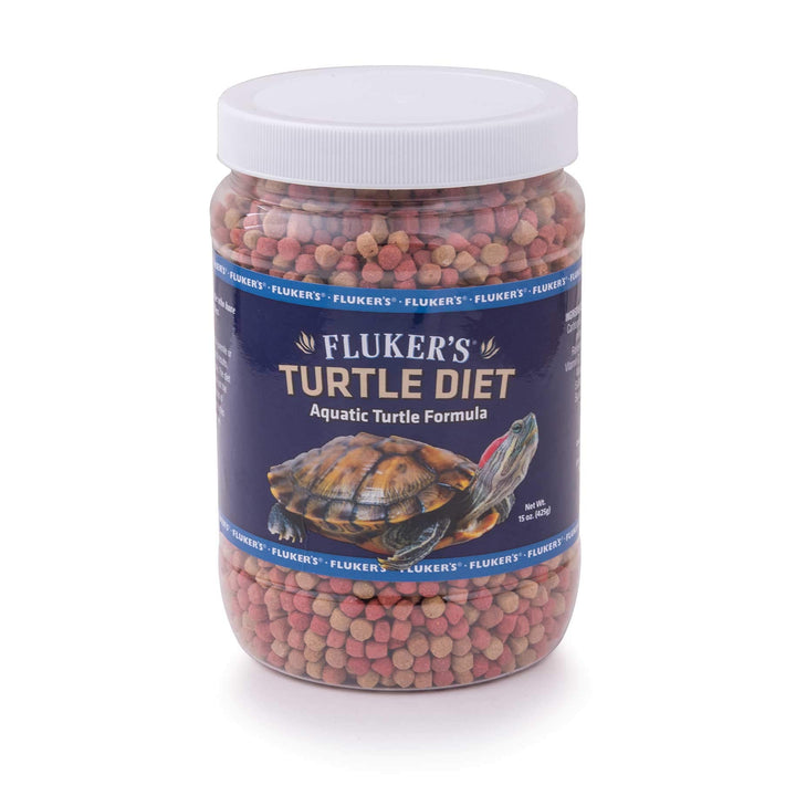 Flukers 70003 Aquatic Diet 15oz Turtle Food, 15oz 15 Ounce (Pack of 1)