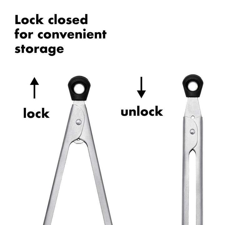 OXO Good Grips Stainless Steel Mini Tongs - 2 Pack