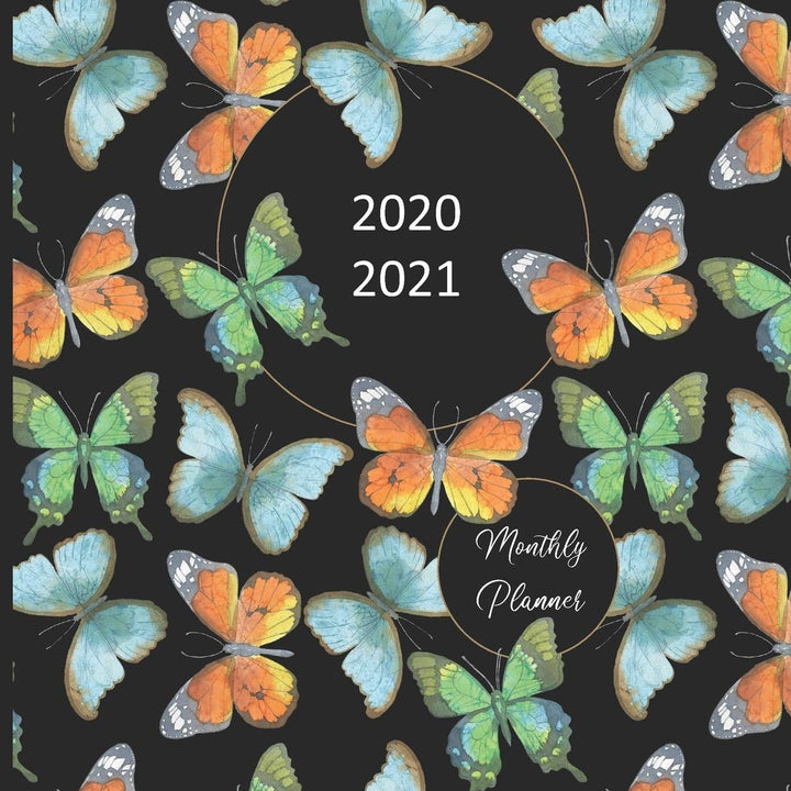 2020-2021 Monthly Planner: Pretty Butterfly Gift For Women. 24-Month Planner (Jan 2020-Dec 2021) with Holidays. 2-Page Monthly Spreads + Calendar ... To-Do Lists, Goals, Birthdays and More!