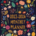 2023-2024 Monthly Planner: Large 8.5”x11” 2 Year Monthly Planner/Calendar January 2023 to December 2024, With Monthly To Do List and Note Pages, Floral Cover.