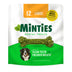 Minties Dental Chews for Dogs, 12 Count, Vet-Recommended Mint-Flavored Dental Treats for Large Dogs Over 50 lbs, Dental Bones Clean Teeth, Fight Bad Breath, and Removes Plaque and Tartar