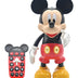 LEXiBOOK - Disney - Bilingual Mickey Robot - English/Spanish, 100 educational quizzes, light effects, dance, programmable, articulated, Black/red - MCH01i2