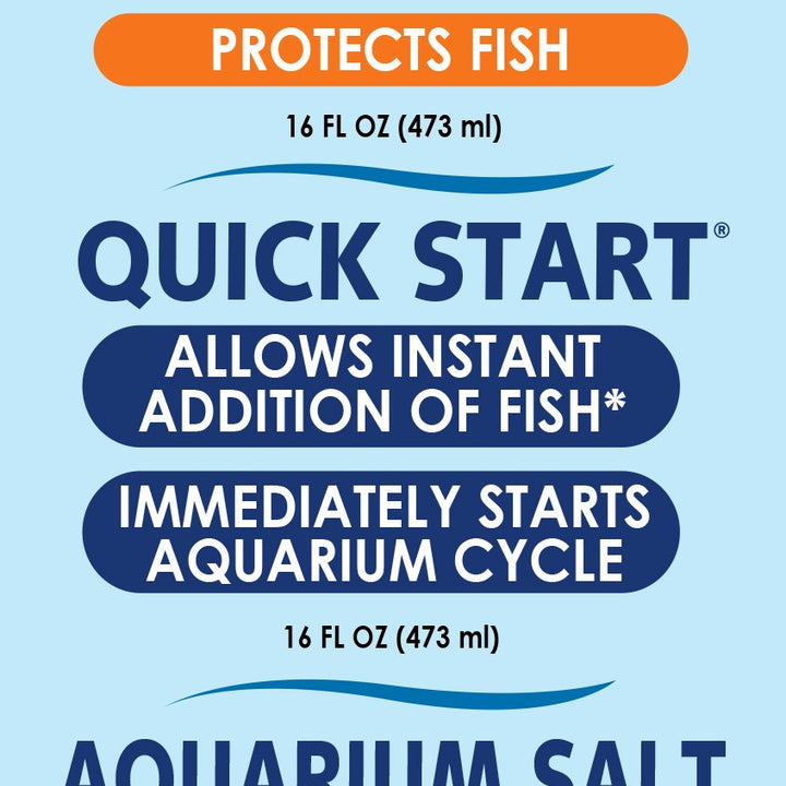 API Aquarium Starter Bundle Pack: One (1) API Quick Start 16 oz., one (1) API Stress Coat 16 oz., one (1) API Aquarium Salt 16 oz. 16-Ounce Starter bundle (3-pack) Nitrifying Bacteria