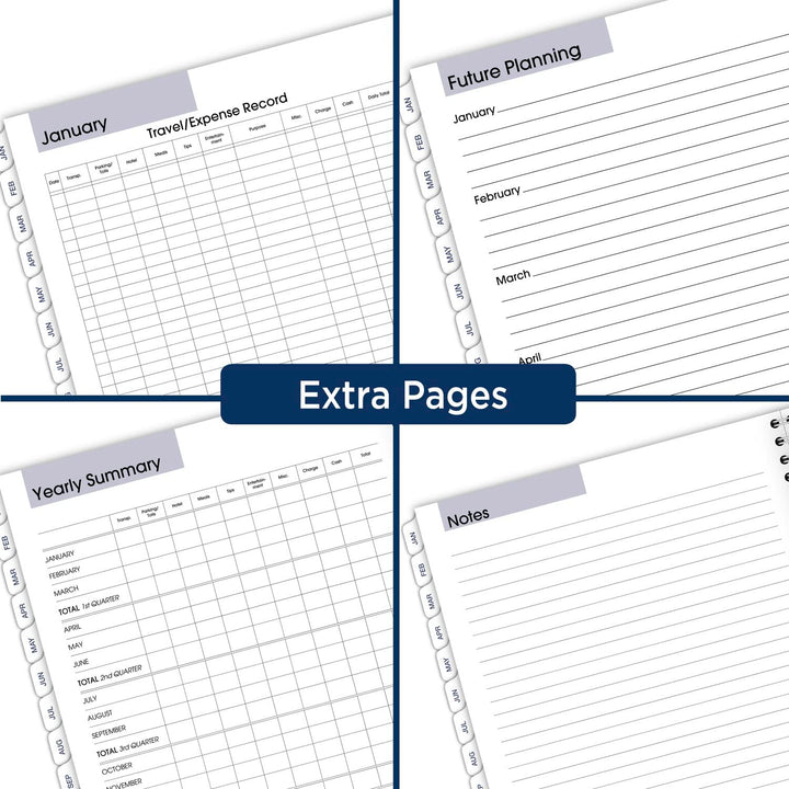 AT-A-GLANCE 2024 Weekly & Monthly Planner Refill for G545 Line Planners by AT-A-GLANCE, 7" x 8-3/4", Medium, Executive, DayMinder (G5455024) 2024 Old Edition