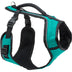 PetSafe EasySport Harness Padded Straps Fully Adjustable Elastic Neckline Best for Athletic Dogs Top Handle for Quick Control Large Teal