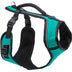 PetSafe EasySport Harness Padded Straps Fully Adjustable Elastic Neckline Best for Athletic Dogs Top Handle for Quick Control Medium Teal