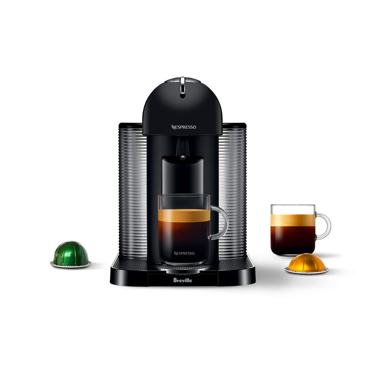 Nespresso Vertuo Coffee and Espresso Maker by Breville Machine + Capsule Set Matte Black