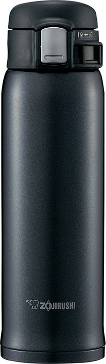 Zojirushi SM-SD48BC Stainless Steel Vacuum Insulated Mug, 1 Count (Pack of 1), Silky Black