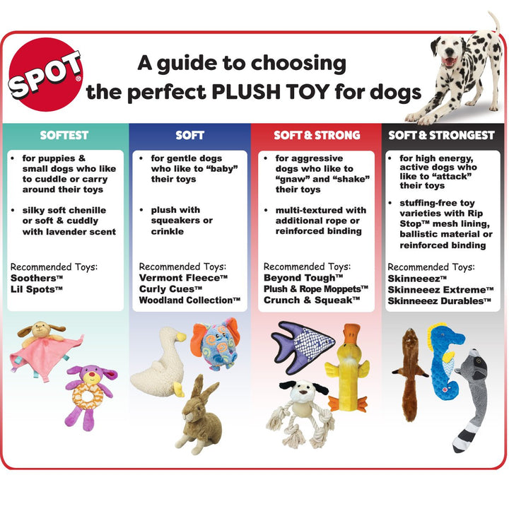 SPOT by Ethical Products Skinneeez - The Original Stuffless Stuffingless Dog Toys - Squeak Toys Tug Toy Small Dogs and Large Dogs Puppy Chew Toy Alternative Interactive Dog Toy - Chicken - Small