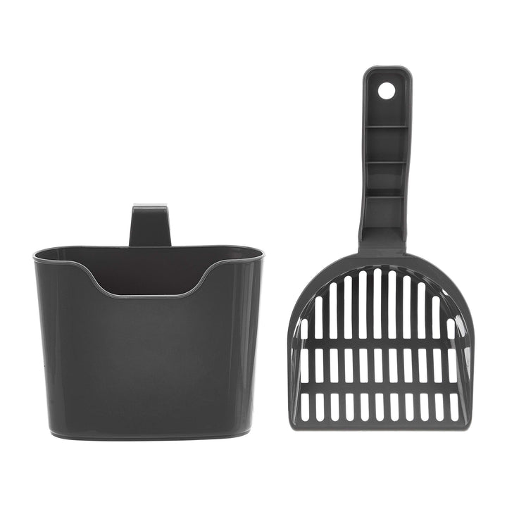 Basics Litter Scoop with Holder