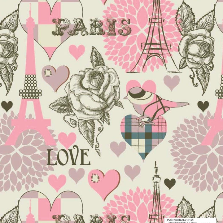 2020 Weekly & Monthly Planner: Rose & Paris Themed Calendar & Journal