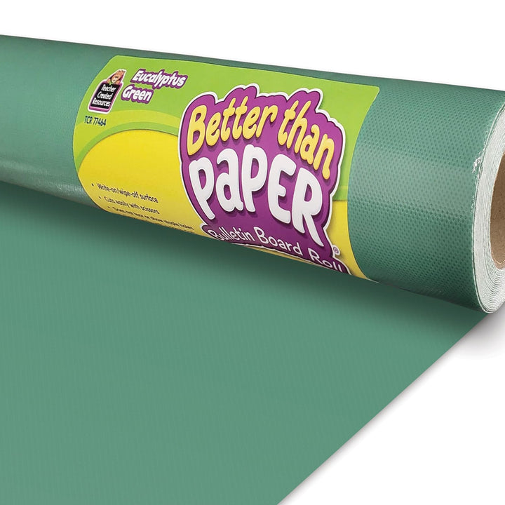 Eucalyptus Green Better Than Paper® Bulletin Board Roll, 4 feet x 12 feet