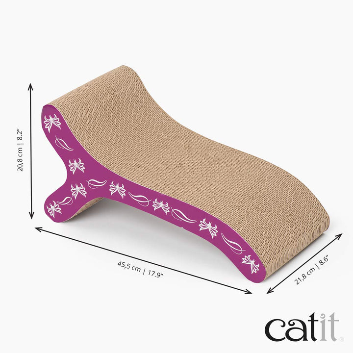 Catit Cat Scratcher, Butterfly Chaise