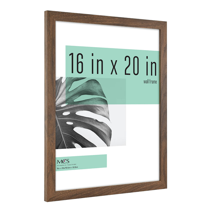 MCS Studio Gallery 20x27 Poster Frame Black Woodgrain, Vertical & Horizontal Wall Hanging Large Picture Frame for Photos, Posters & Art Prints (1-Pack) 1-Pack 20x27 - Select