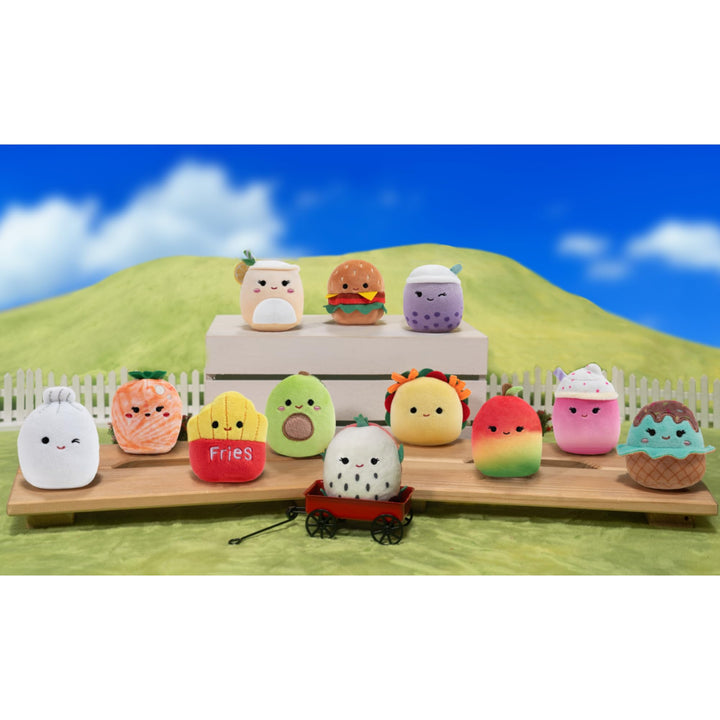 Squishville by Original Squishmallows What’s Cookin’ Squad - 12 Fan-Favorite 2-Inch Squishmallows Plush Including Carl, Floyd, Dash, Austin, and More - Toys for Kids - Exclusive