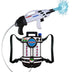 Aeromax Astronaut Space Pack Super Water Blaster with fully adjustable straps for comfort and control., White/Black With Red and Blue Accents 1 Count (Pack of 1)