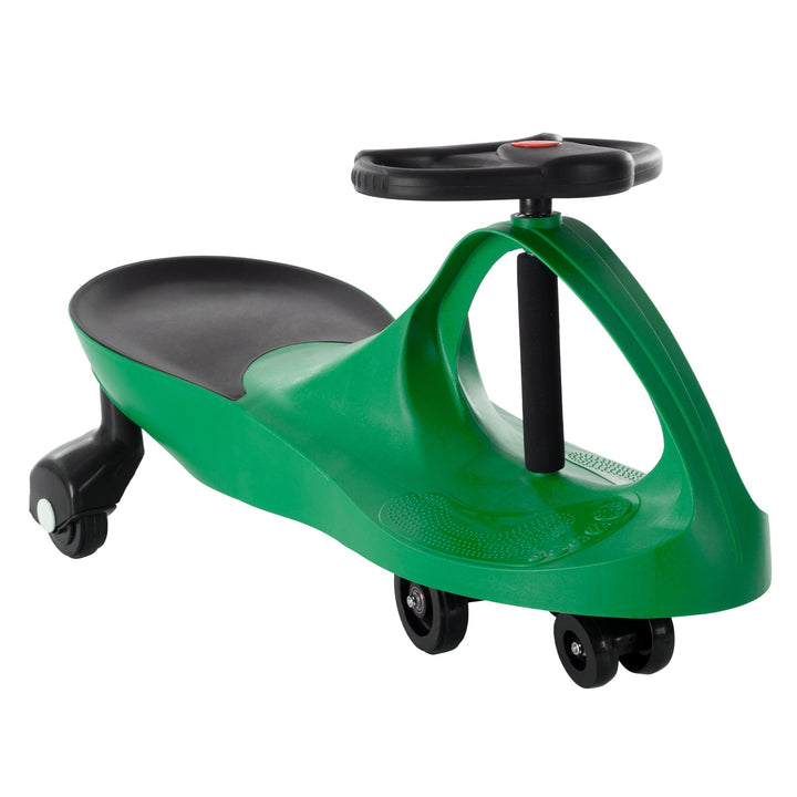 Wiggle Car - Ride on Toy for Ages 3 and Up - Toddler Ride on Toys with no Batteries, Gears, or Pedals Just Twist, Wiggle, and Go by Lil’ Rider (Green) Green