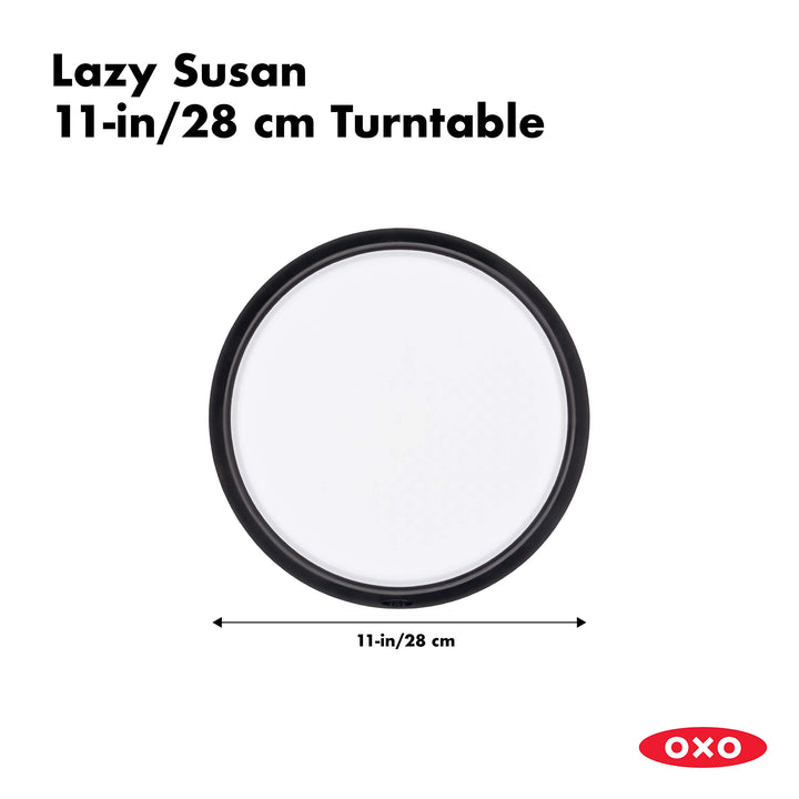 OXO Good Grips Lazy Susan Turntable, 11-Inch,White