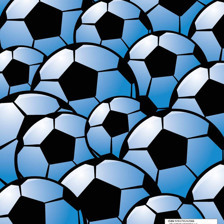 2019 - 2020 Academic Monthly & Weekly Planner - August 2019 to July 2020: Blue Shaded American Soccer Pattern - Organizer, Agenda and Calendar For ... (Blue Shaded Soccer Football Pattern)