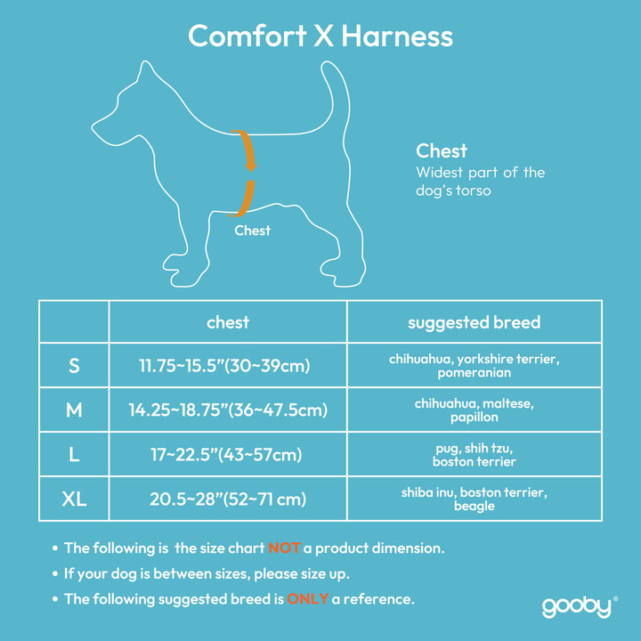 Gooby Comfort X Head in Harness - Hunter Green, Medium - No Pull Small Dog Harness Patented Choke-Free X Frame - On The Go Dog Harness for Medium Dogs No Pull or Small Dogs for Indoor and Outdoor Use Medium Chest (14.25-18.75")