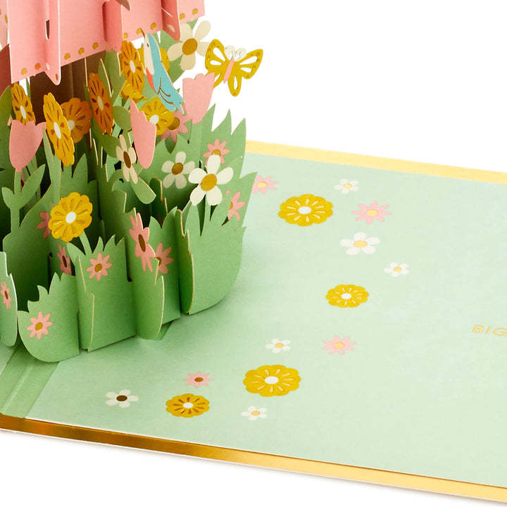 Hallmark Signature Paper Wonder Pop Up Mothers Day Card or Birthday Card for Mom (Birdhouse)