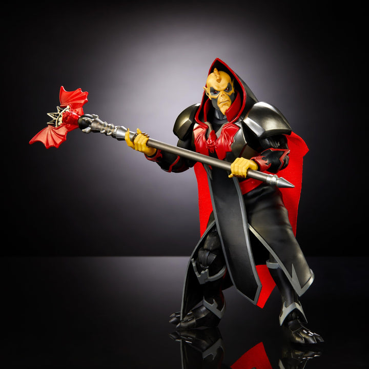 Masters of the Universe: Revolution Masterverse Action Figure & Accessories, Hordak Deluxe Motu Collectible with 30 Articulations, 7-inch Emperor Hordak