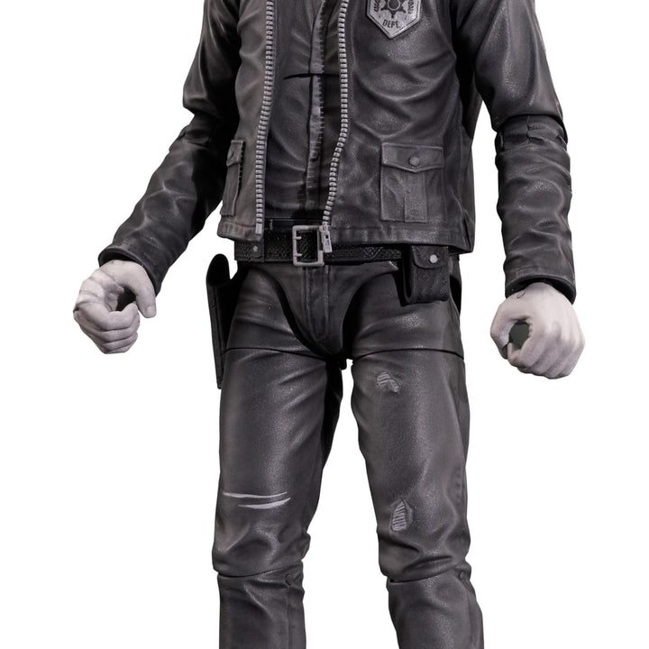 Diamond Select Toys The Walking Dead Comic Series 1 7-Inch Rick Grimes Action Figure with 16 Points of Articulation (Black and White)