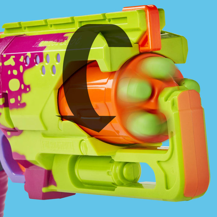 Nerf Zombie Strike Hammershot Blaster, Splatter ( Exclusive)