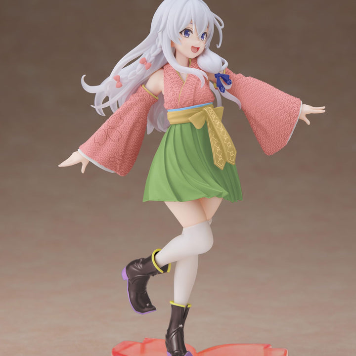 Wandering Witch: The Journey of Elaina – Elaina (Sakura Kimono) Renewal Edition Coreful Figure