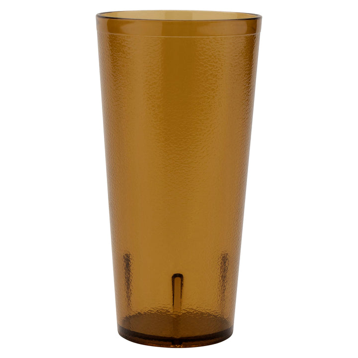 G.E.T. 6624-1-A-EC Heavy-Duty Plastic Restaurant Tumblers, 24 Ounce, Amber (Set of 4) 4 Count (Pack of 1) 24 ounces