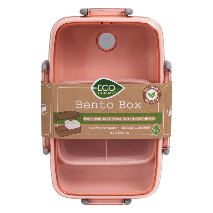 EcoLogical Bento Box, Lunch Storage, Easy Meal on the Go, Mint