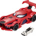 Hot Wheels Marvel Spider-Man Web-Car Launcher with Movement-Activated Eyes & 1:64 Scale Toy Character Car