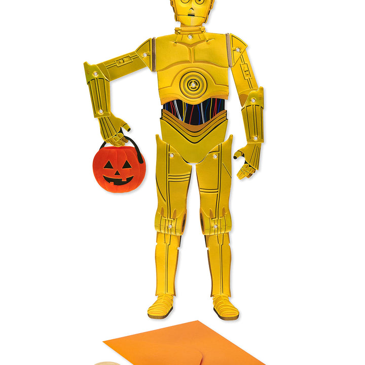 Papyrus Star Wars Halloween Card (May the Force Be with You) May the Force Be with You