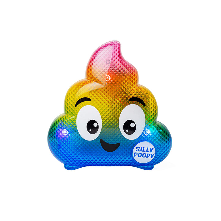 WHAT DO YOU MEME? Silly Poopy's Hide & Seek - The Talking, Singing Rainbow Poop Toy - Interactive Toys for 3 Year Olds, Easter Basket Stuffers for Toddlers, Easter Indoor Games