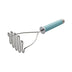 KitchenAid Gourmet Stainless Steel Wire Masher, 10.24-Inch, Aqua Sky Matte Aqua Sky