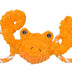 Jolly Pets Jolly Tug-a-Mal Crab Tug/Squeak Toy, Extra Large, Crab (JTA65) X-Large