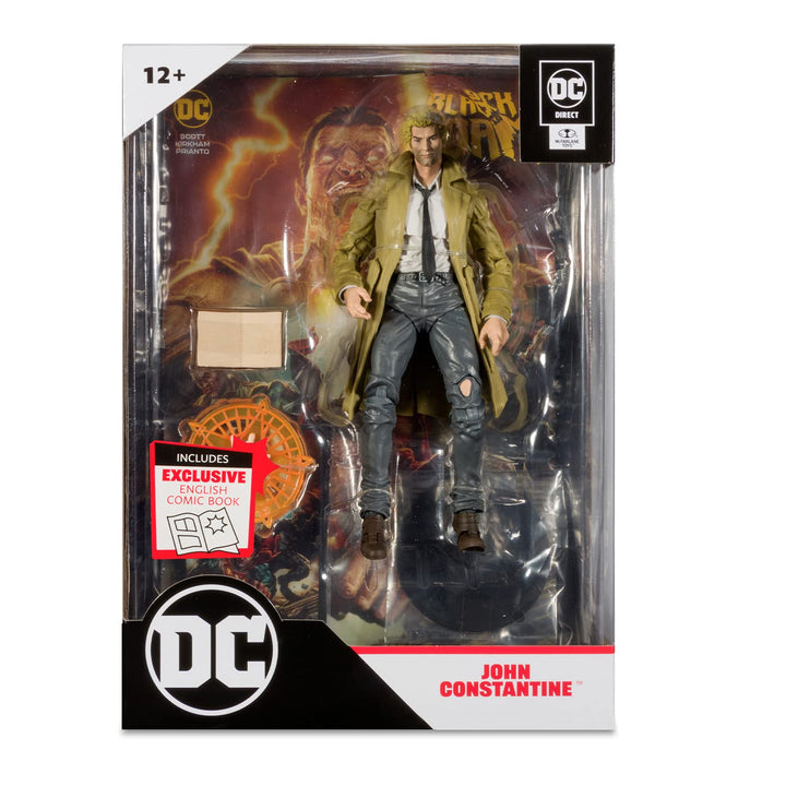 McFarlane Toys DC Direct - Black Adam - Page Punchers - 7" John Constantine Figure with Comic