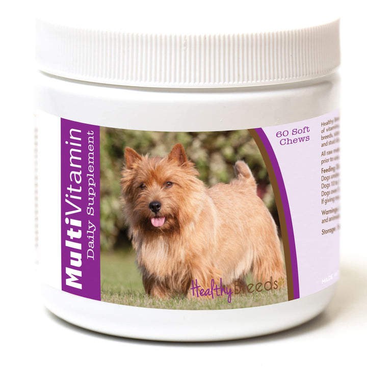 Healthy Breeds Norwich Terrier Multi-Vitamin Soft Chews 60 Count 60 Ct