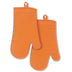 KitchenAid Ribbed Soft Silicone Oven Mitt 2-Pack Set, Honey, 7.5"x13" Oven Mitt Set