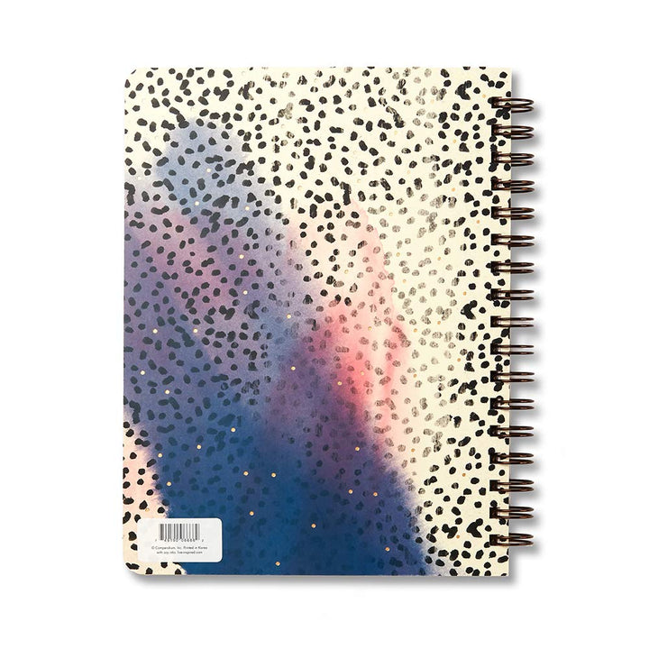 Compendium Spiral Notebook - Good Things Start Here — A Designer Spiral Notebook with 192 Lined Pages, College Ruled, 7.5”W x 9.25”H