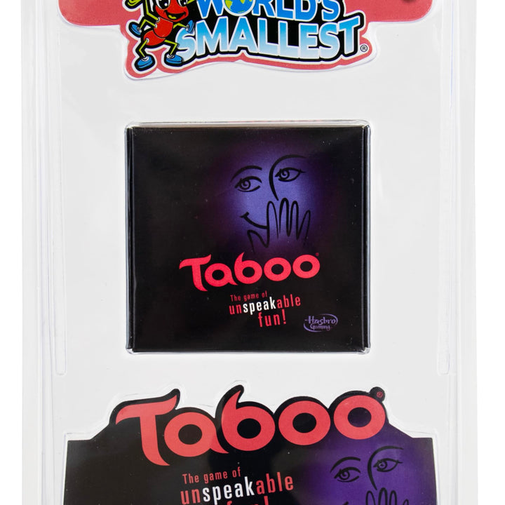 World's Smallest Taboo - Board Game for Kids, Teens and Adults, Fun and Hilarious Party Game - Fun for All Ages. Recommended for Ages 6 and up