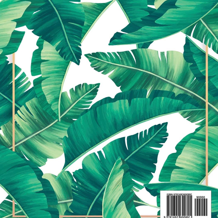 2020 Weekly and Monthly Planner: 2019-2020 Agenda, Academic Planner, Organizer & Journal, Large, 16 Month Calendar (September 2019 - December 2020) | Tropical Leaves Frame