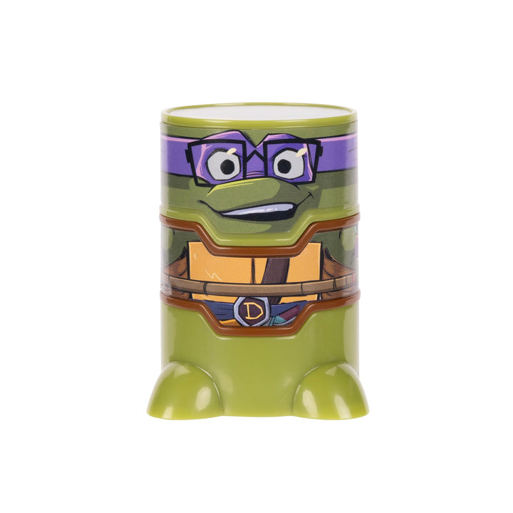 TMNT Figures 4-Pack Officially Licensed Bendable Fun Iconic Characters, Great Sensory Fidget Play Pop Out Tubes