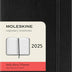 Moleskine Classic 12 Month 2025 Monthly Planner, Soft Cover, XL (7.5" x 9.75"), Black, 128 pages