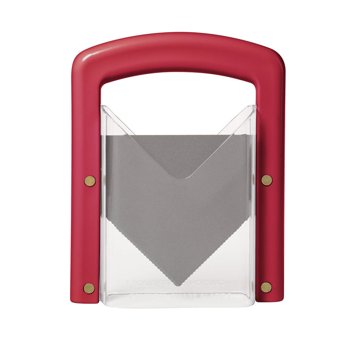 Hoan The Original Bagel Guillotine Universal Slicer, 9.25-Inch, Red