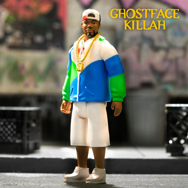 Ghostface Killah Reaction Figures - Ghostface Killah (Can It Be All So Simple) Action Figure 3.75-INCH Ghostface Killah (Can It Be All So Simple)